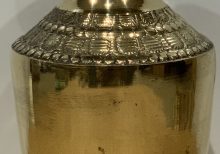 Brass Gagri Carved (20cm Height)